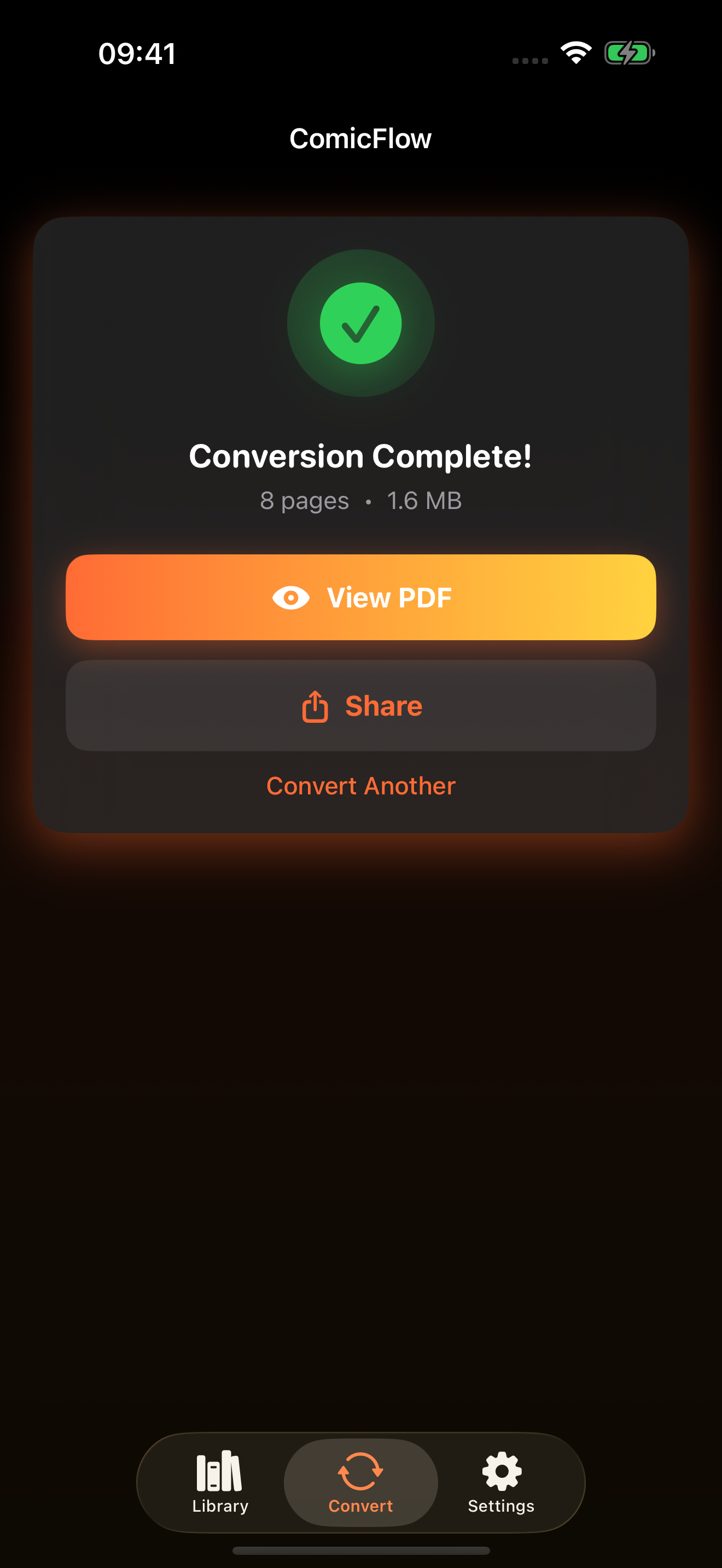 ComicFlow screenshot 2