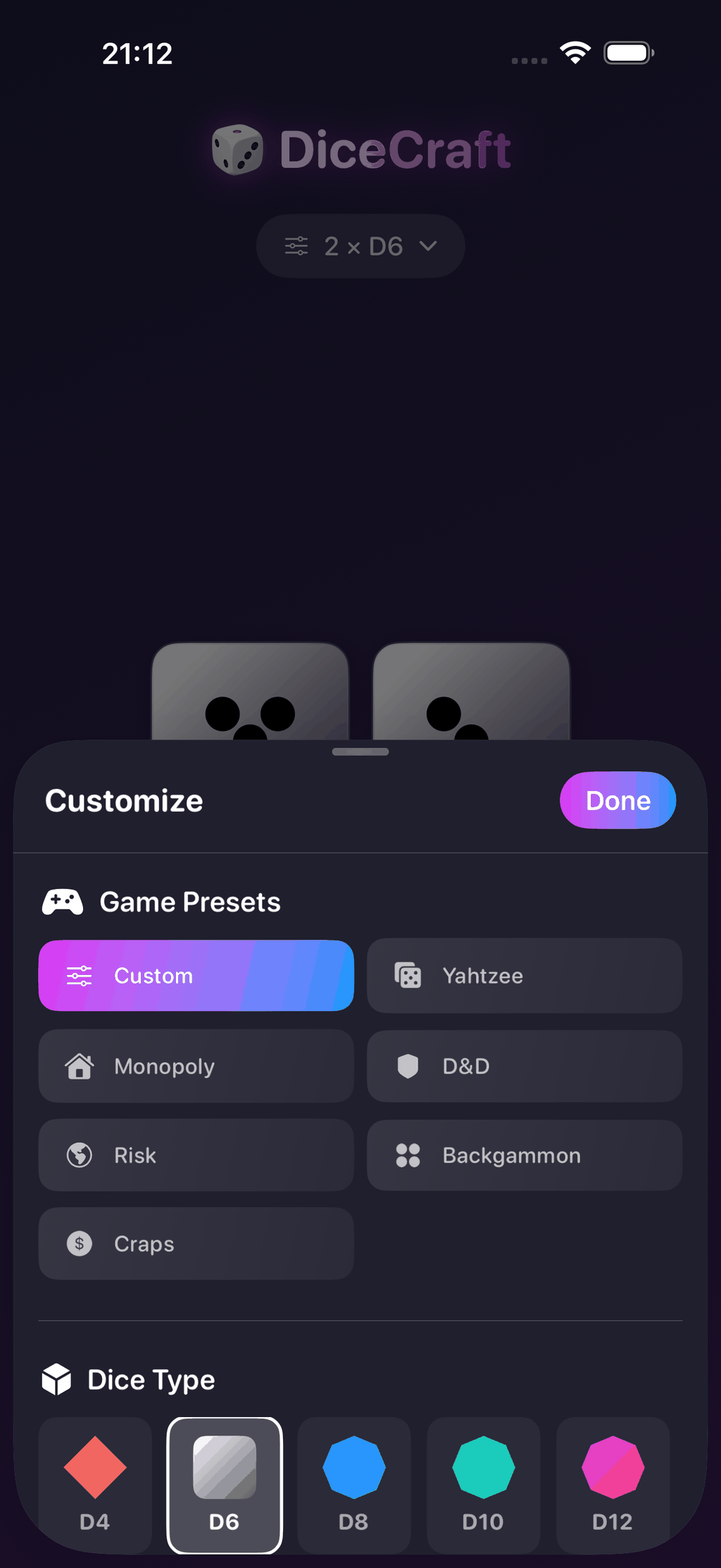 DiceCraft screenshot 3